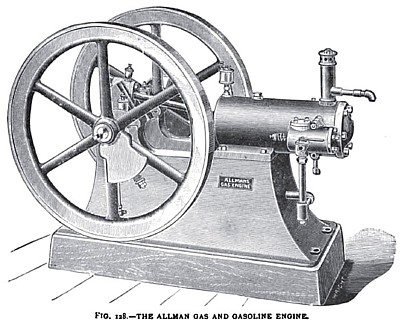 The Allman Gas and Gasoline Engine